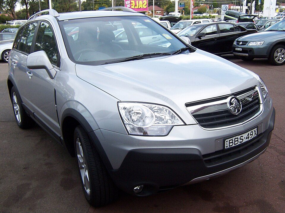 Holden Captiva — photo illustrative