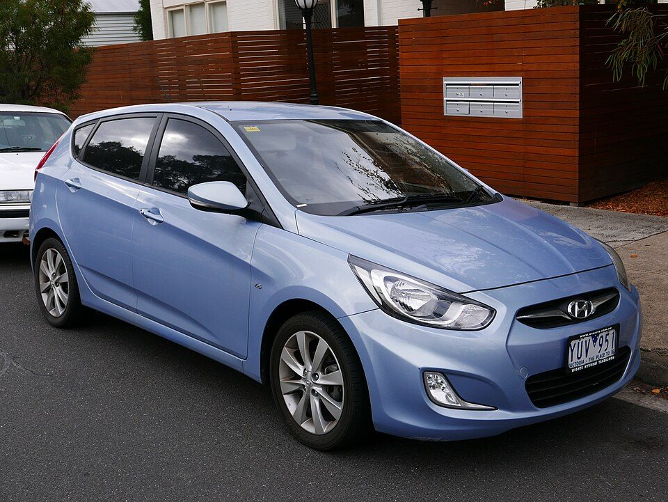 Hyundai Accent — photo illustrative