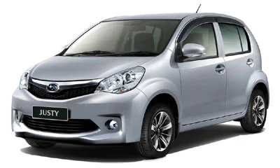 Subaru Justy — photo illustrative